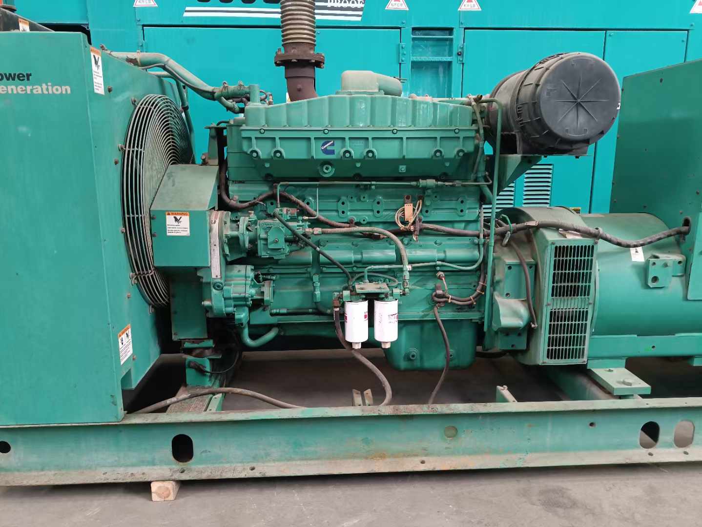 泗县过载会对 600kW 柴油发电机组造成哪些损害?